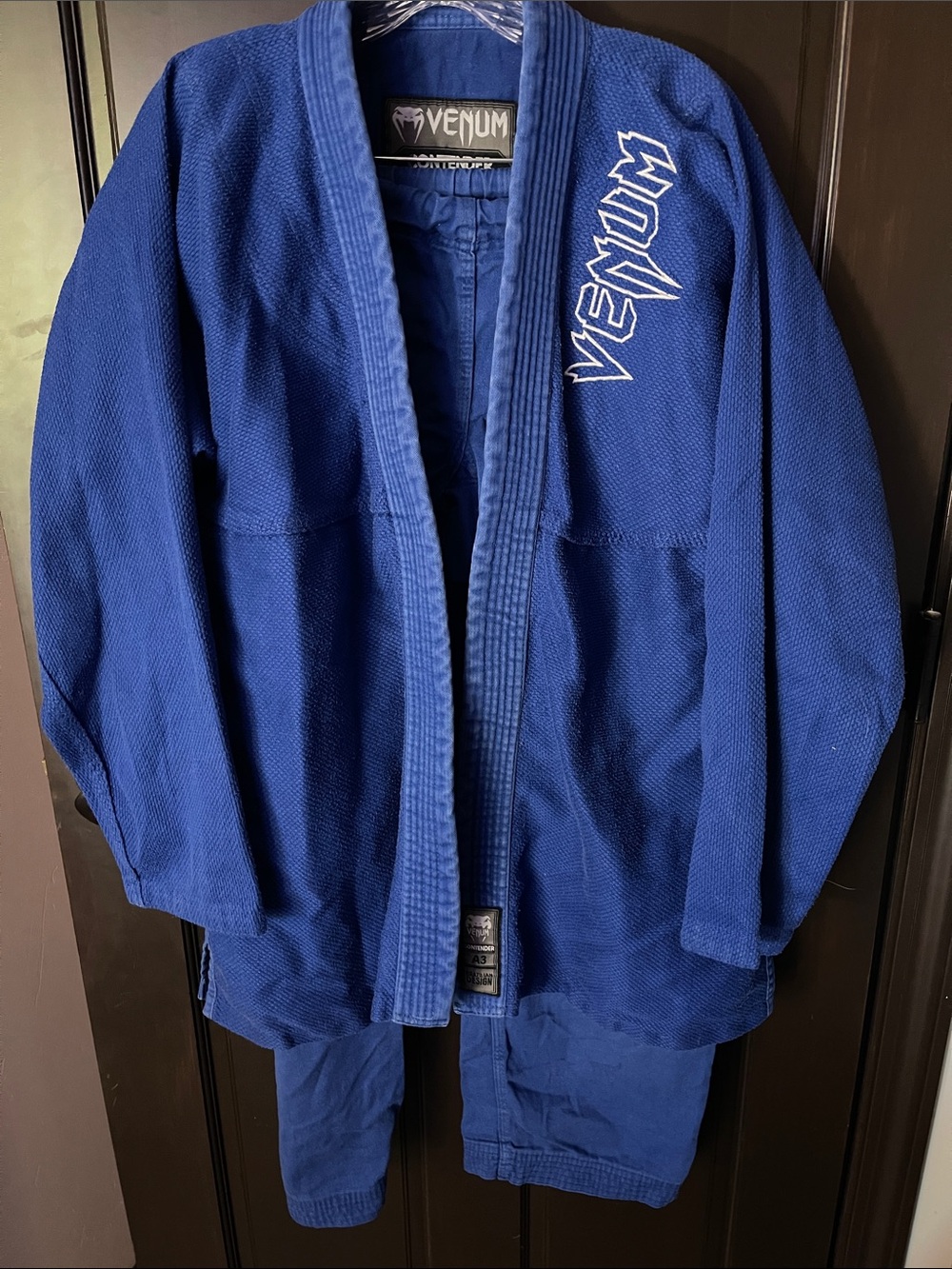 Venum Men’s Blue Brazilian Jiu-Jitsu Gi